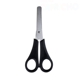 TESOURA ESCOLAR  PRETA LEO LEO